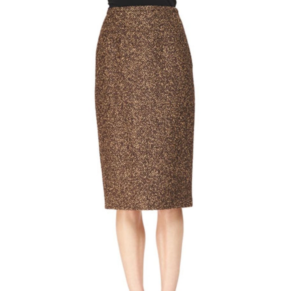 NWT Copper Pencil Skirt MICHAEL KORS XS 2 4 ITALY